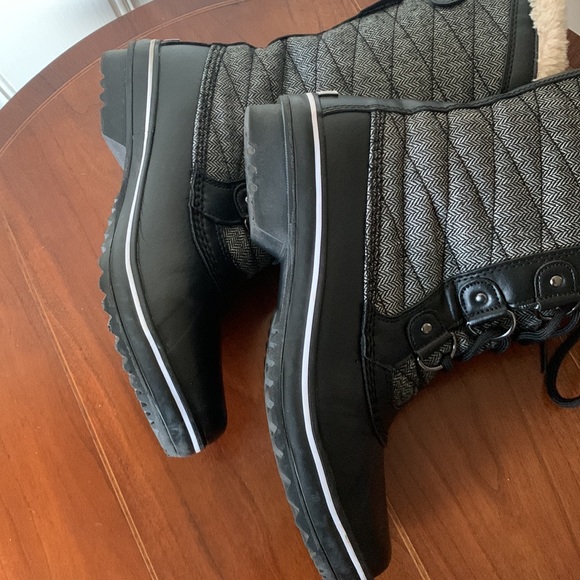 JBU Winter Boots Black Size 7 - Picture 12 of 13